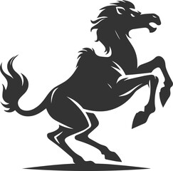 Silhouette of a camel animal vector