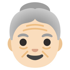 Older Woman (Light Skin Tone)
