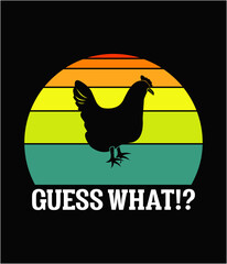 Guess what farmer quotes t-shirt design, typography, funny quotes design