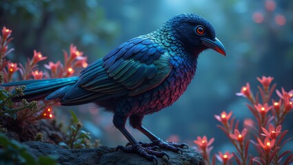 The Blue Feather Elves Under the Starlight