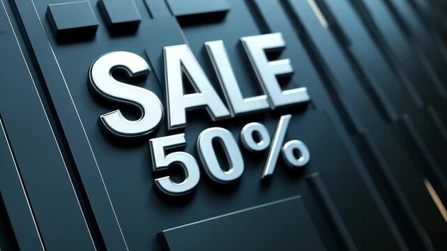 Exciting discount opportunity showcases a significant sale with items available at half price, attracting shoppers looking for great deals. Don't miss out on savings during this special event