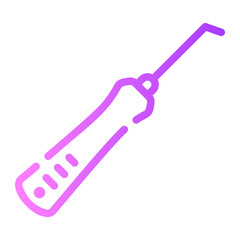 dental probe gradient icon
