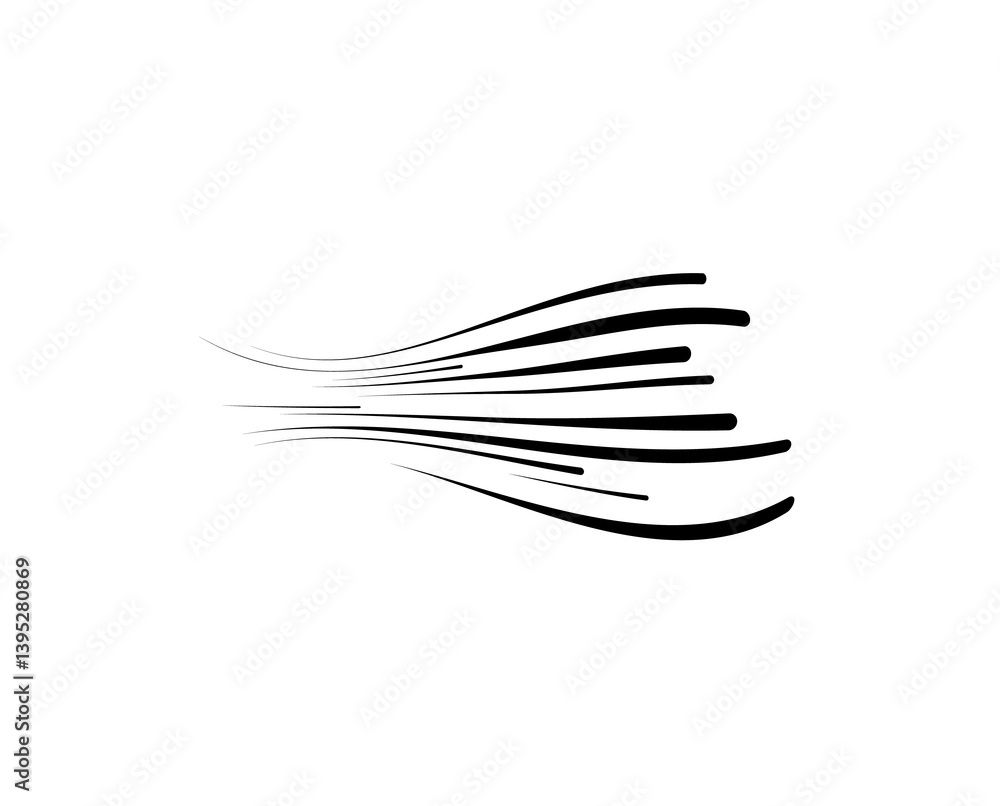 Aufkleber png speed line fast vector icon graphic background sharp colours comic super design abstract wave el
