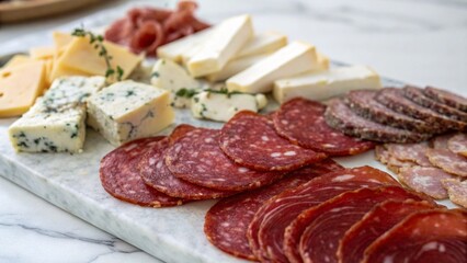 prosciutto and cheese