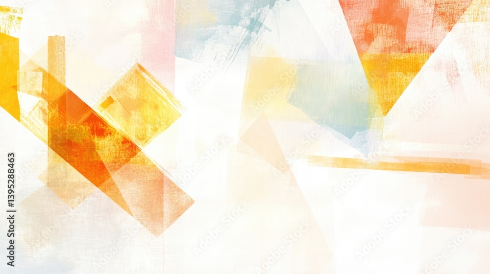 Poster dynamic abstract art composition studio digital artwork bright colors creative process visual concep