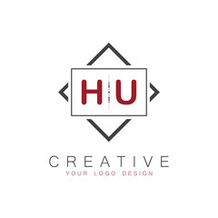 initial monogram logo for Creative with square style design.