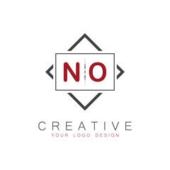 initial monogram logo for Creative with square style design.