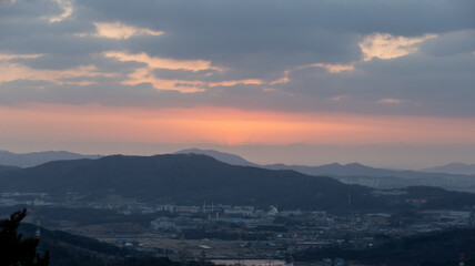 한국의 새해 일출