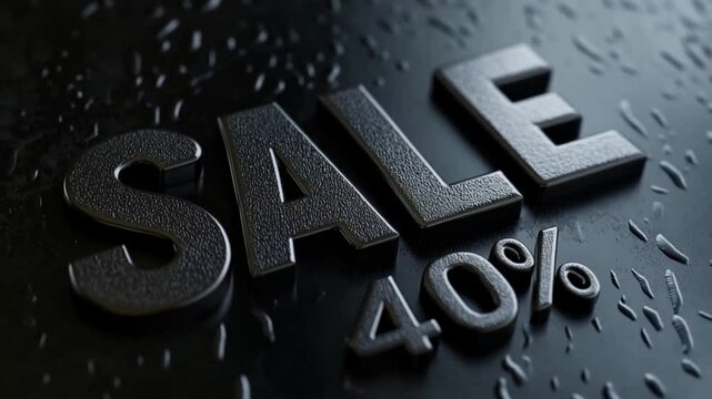 Shoppers explore a range of discounted items featuring a bright sale sign highlighting a 40 percent markdown, perfect for budget-friendly find opportunities