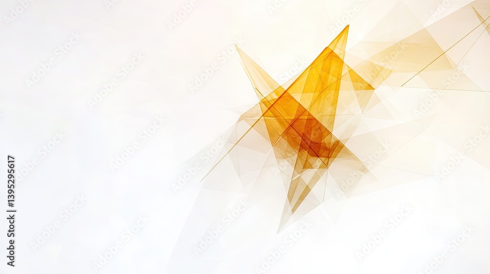 Poster dynamic abstract shapes digital art modern design creative space abstract conceptualization