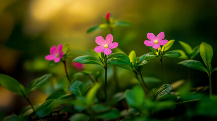 Beautiful pink flowers blossom in garden nature photography floral plant petal bloom spring summer 