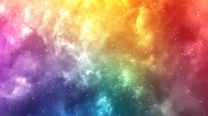 Fototapeta premium Colorful Nebula Space Background