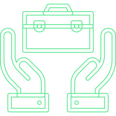 Job single vector illustration icon
