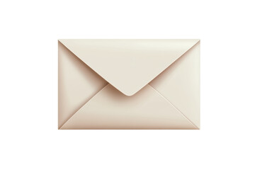 A beige envelope a symbol of mystery and anticipation waiting to deliver a message a clean design against a black