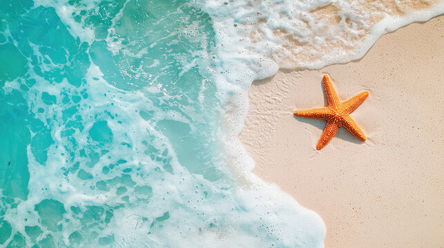 starfish on the beach