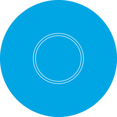 Goals Management single vector illustration icon