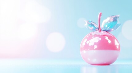 Sweet, pastel-toned apple