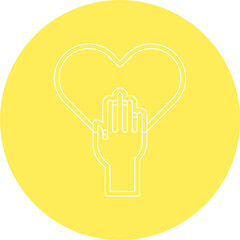 Honesty single vector illustration icon