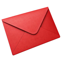 vibrant red envelope with smooth texture, perfect for sending heartfelt messages or invitations