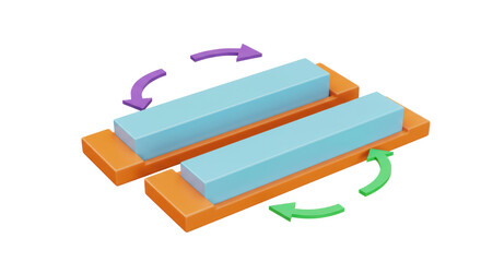Isolated Rotating Bars