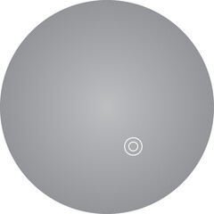 Key Person single vector illustration icon