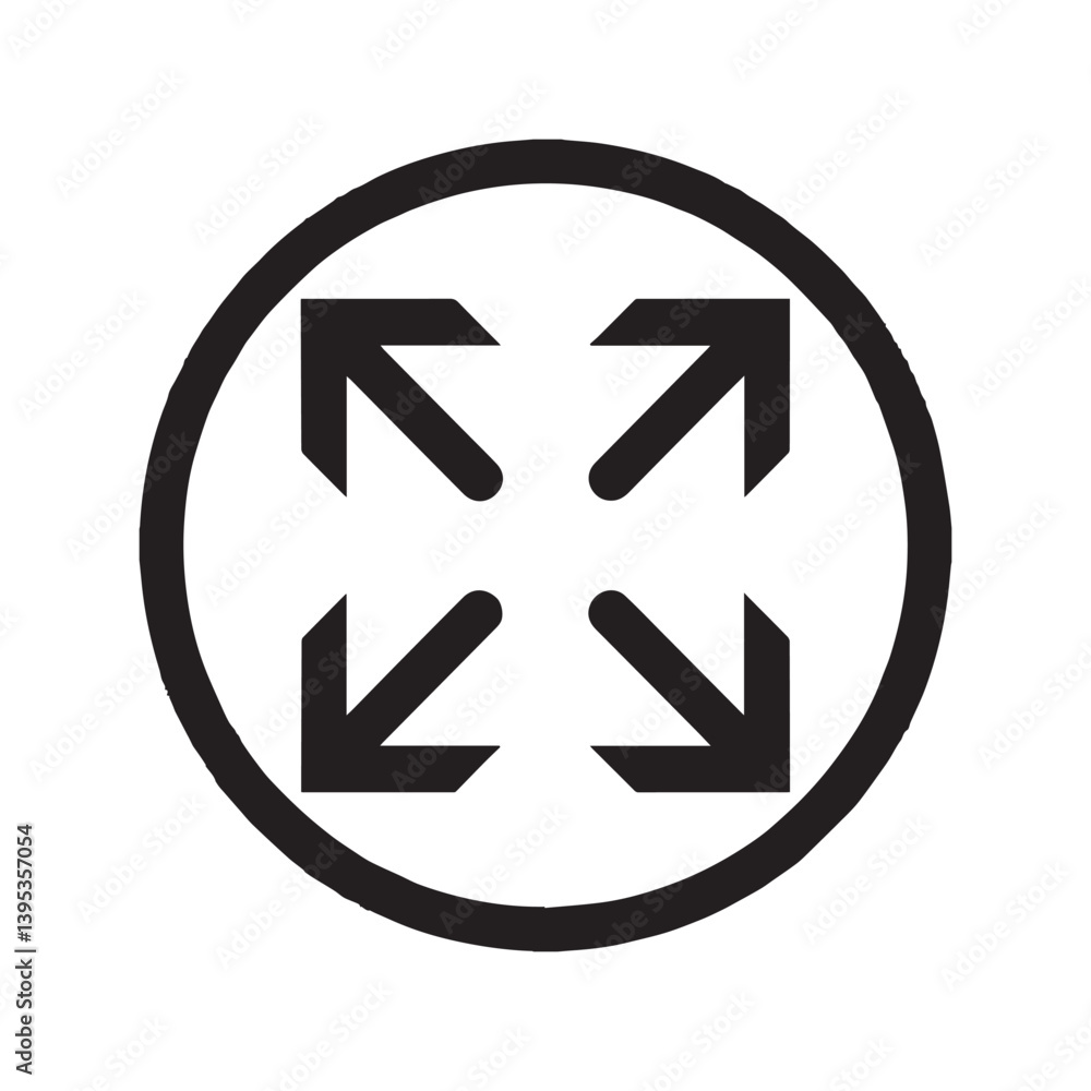 Poster a set of black filled arrow icons in a silhouette style. there are right-pointing, left-pointing, up