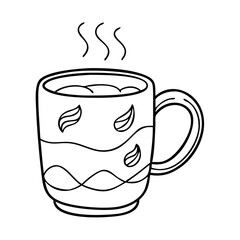 coffee mug icon, coffee mug vector illustration-simple illustration of coffee mug, perfect for coffee mug logos and icons