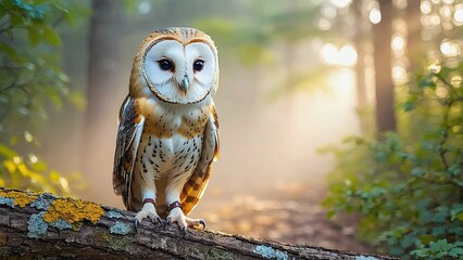 owl on a branch