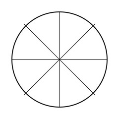 vector illustration of a circle