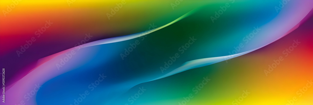 Poster a vibrant abstract background featuring a fluid blend of colors, perfect for creative projects and d