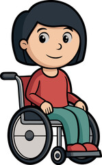 ragazza disabile in carrozzina 01