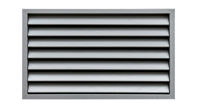 Isolated metal ventilation grill