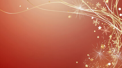 Red background glowing lines packaging design element background