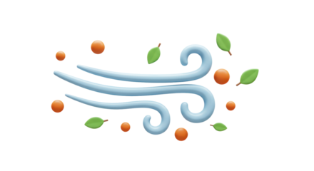 Isolated Wind Animation