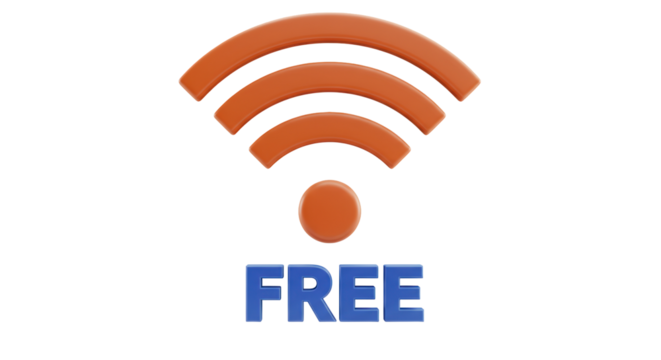 Isolated Free Wifi Signal