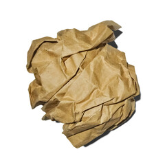 Crumpled Brown Paper