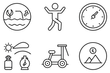 24 Hours Icon Simple Design for Every Use