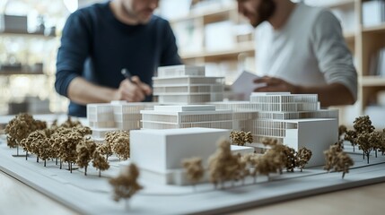 Architects review model