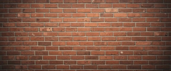  A rustic brick wall background with a vintage filter, adding character and texture to the scene.