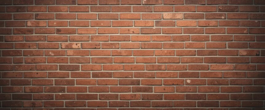  A rustic brick wall background with a vintage filter, adding character and texture to the scene.
