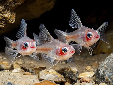 Exploring the mysterious ecosystem of blind cavefish in total darkness
