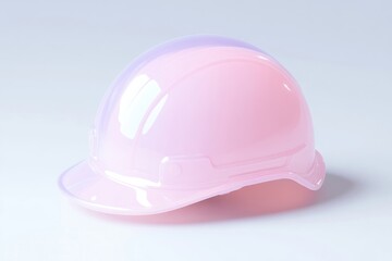 Fototapeta premium Pink safety helmet