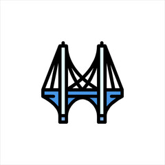 bridge over the river