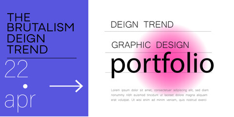 modern simple gradient aesthetic background template for design, portfolio, web