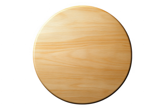 Design a Blank Round Wall-Mounted Sign for Store Branding Mockups on Transparent Background