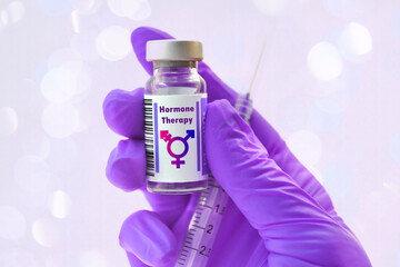 Transgender hormone therapy treatment injections