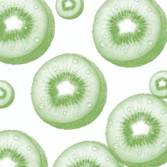 slices of kiwi fruit