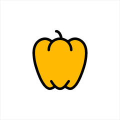 vector illustration of an apple