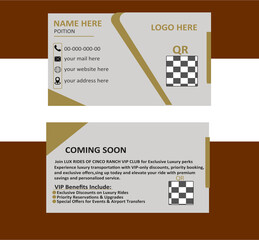  Business crad for personal information orcompany information etc . Postcard design template....