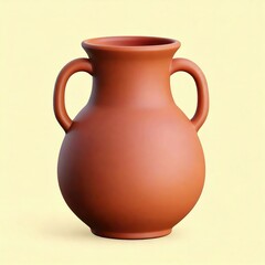 Terracotta Amphora: A Rustic, Elegant Pottery Vessel